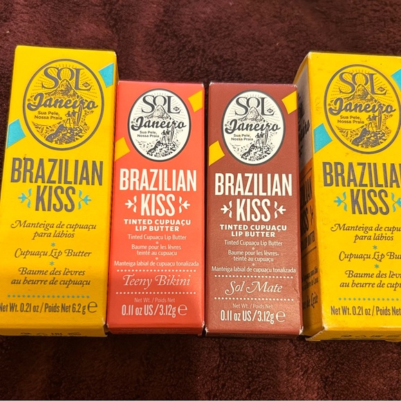 Sol de Janeiro Other - 4 sol de Janeiro lip balms